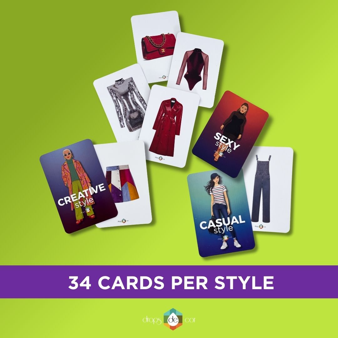 Baraja de estilos - Femenina - 7 estilos universales