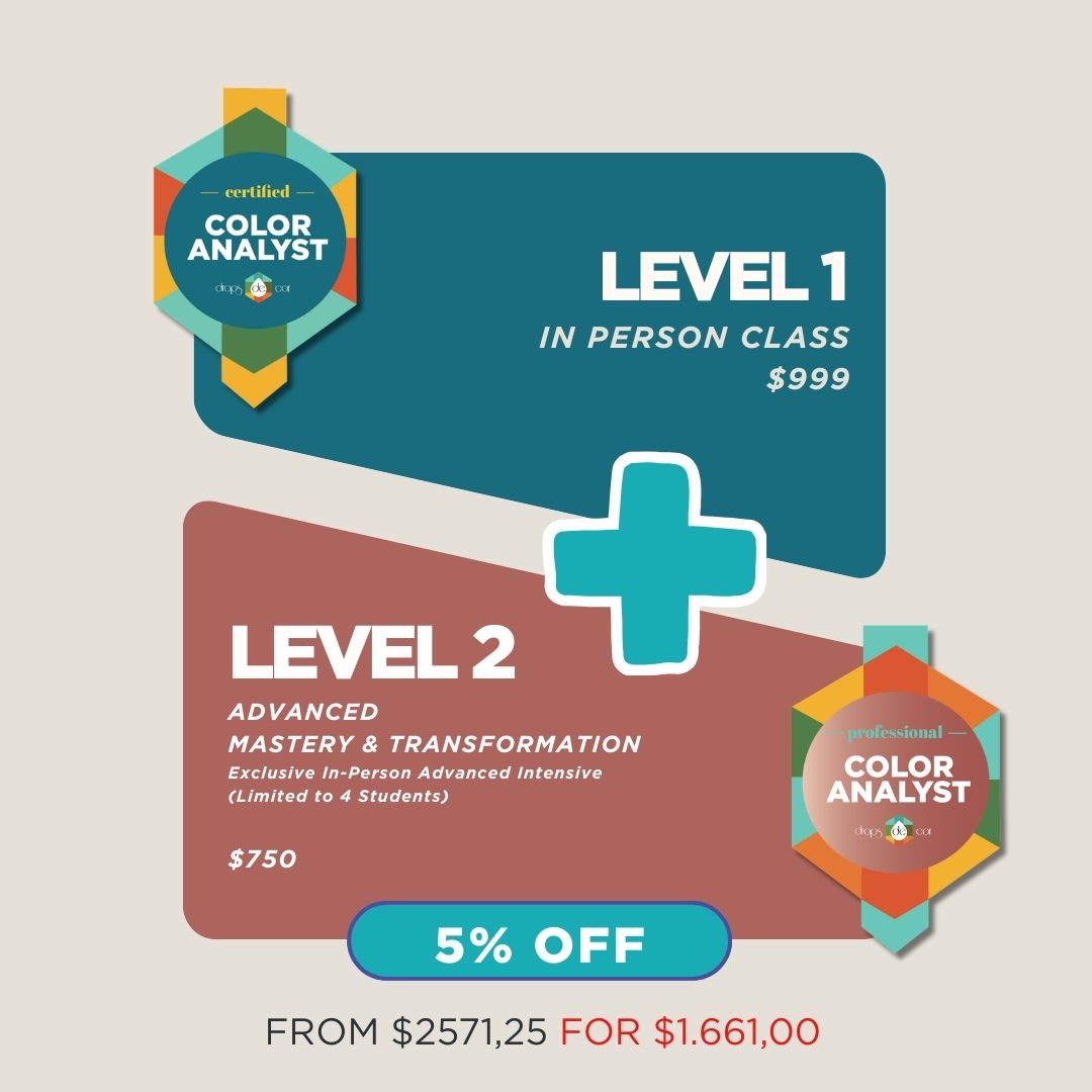 Color Analysis In Person Training Course - New York April 29th