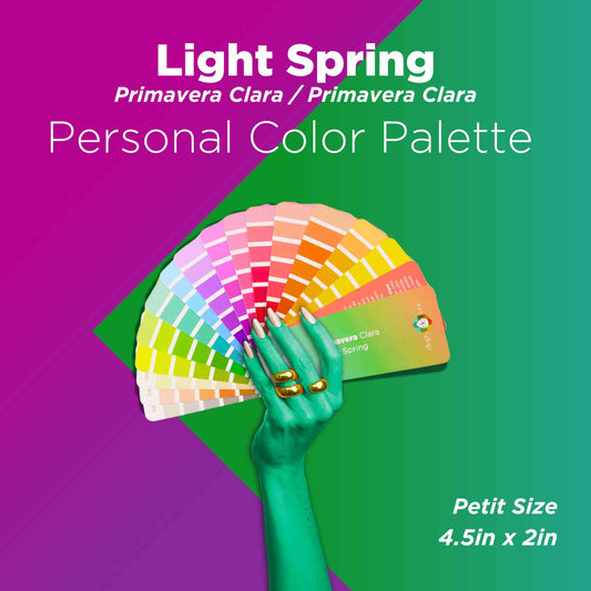 Análisis de colores de temporada: Paleta Petit - Primavera ligera