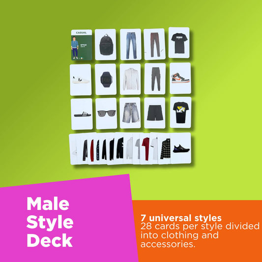 Style Deck - Male - 7 universal styles