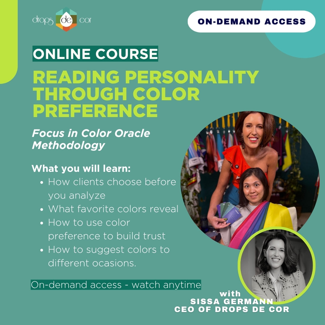 Workshop Reading Personality Through Color Preference - On-demand