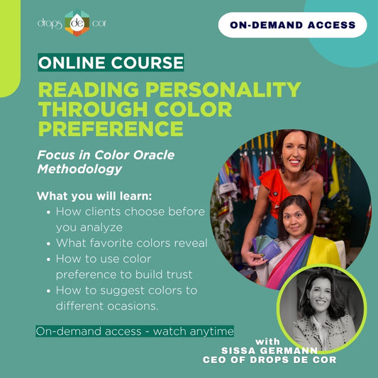 Workshop Reading Personality Through Color Preference - On-demand