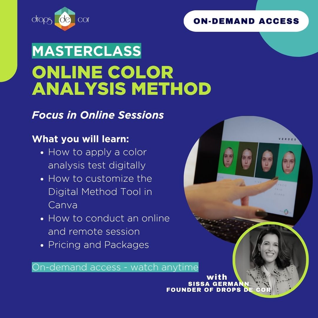 Learn the Online Color Analysis Method - on demand workshop