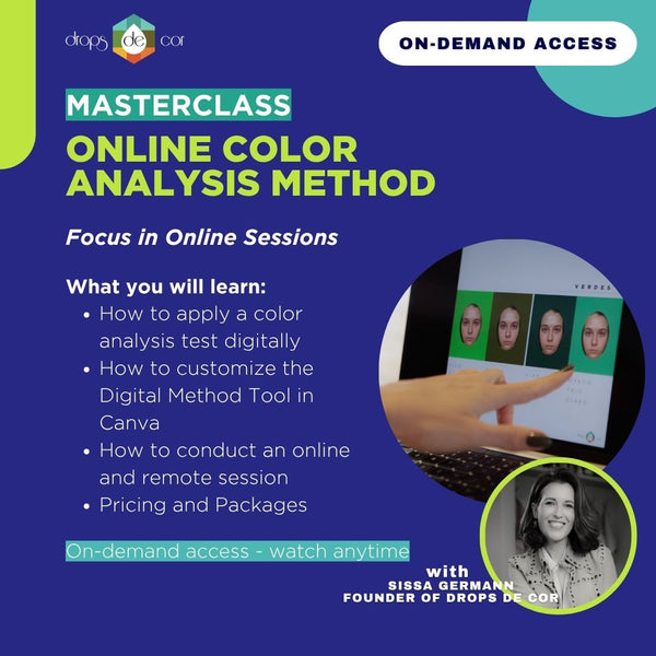 Learn the Online Color Analysis Method - on demand workshop