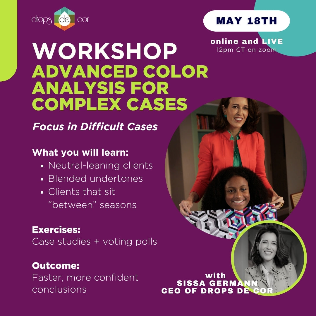 Workshop Online - Advanced Color Analysis for Complex Cases