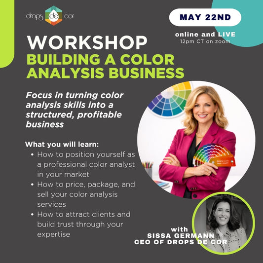 Workshop Online - Building a Color Analysis Business
