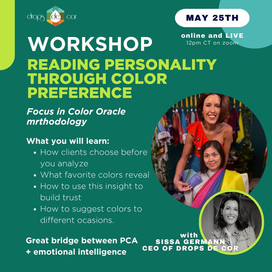 Workshop Online - Reading Personality Through Color Preference