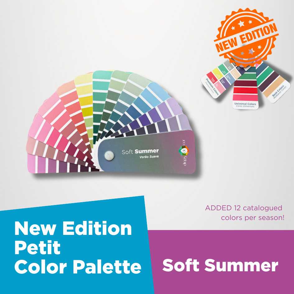Nueva edición: Paleta de color pequeña estacional - Verano Suave