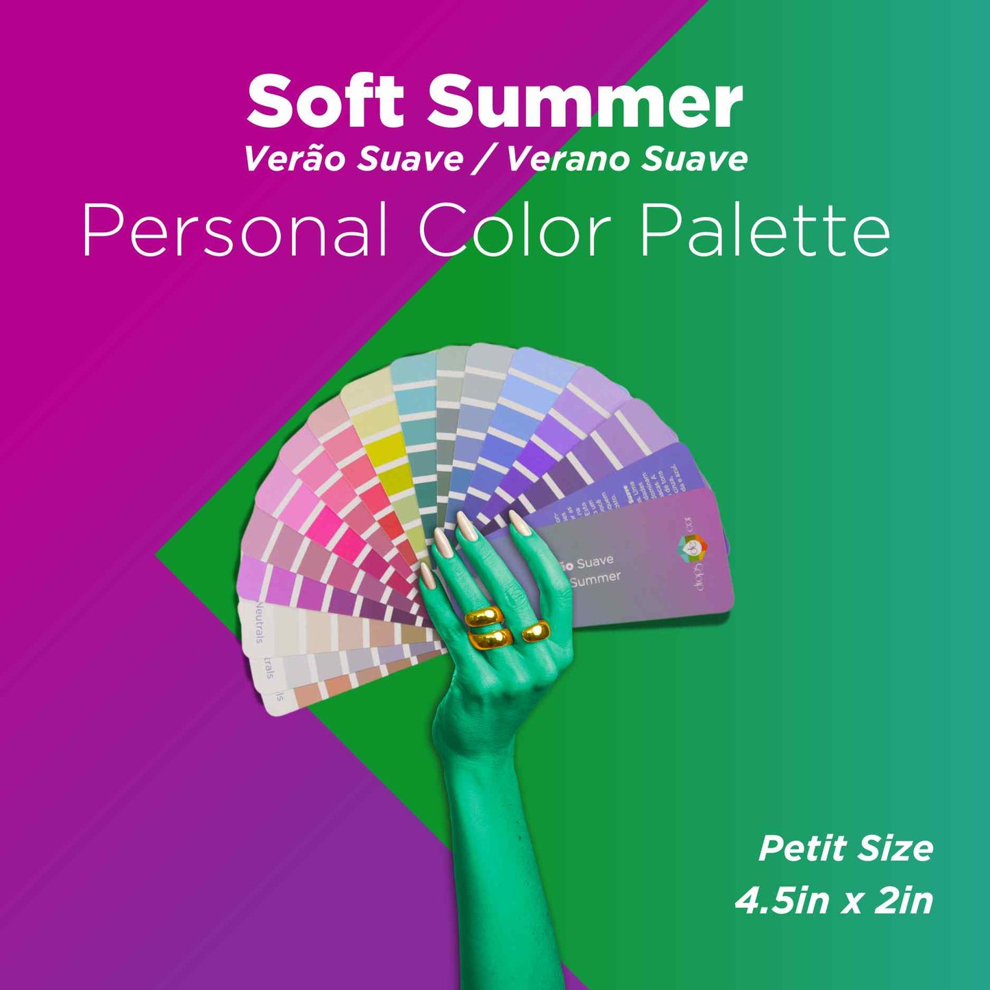 Seasonal Color Analysis Palette Petit - Soft Summer