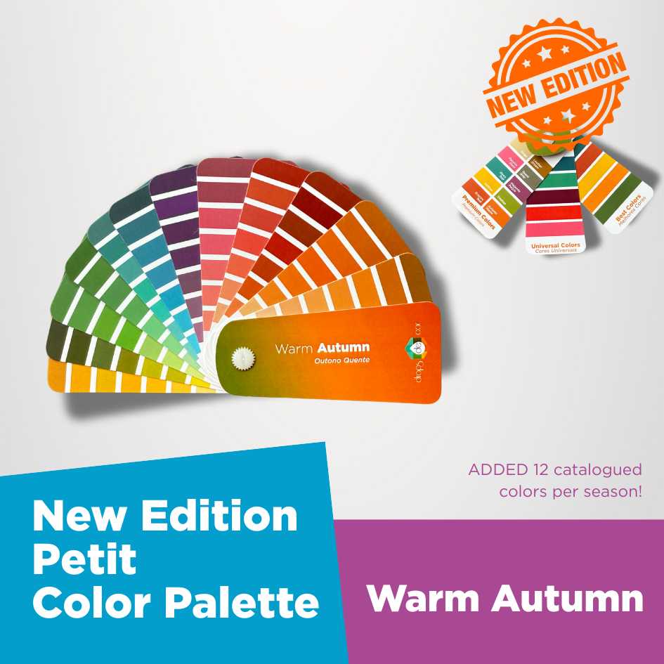 New Edition: Seasonal Petit Color Palette - Warm Autumn