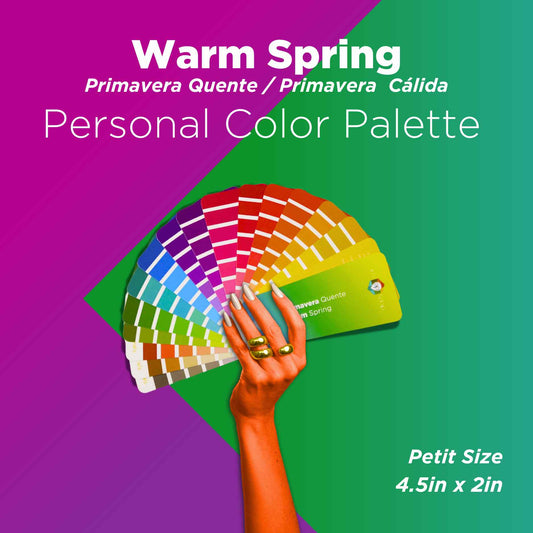 Análisis de colores de temporada: Paleta Petit - Primavera cálida