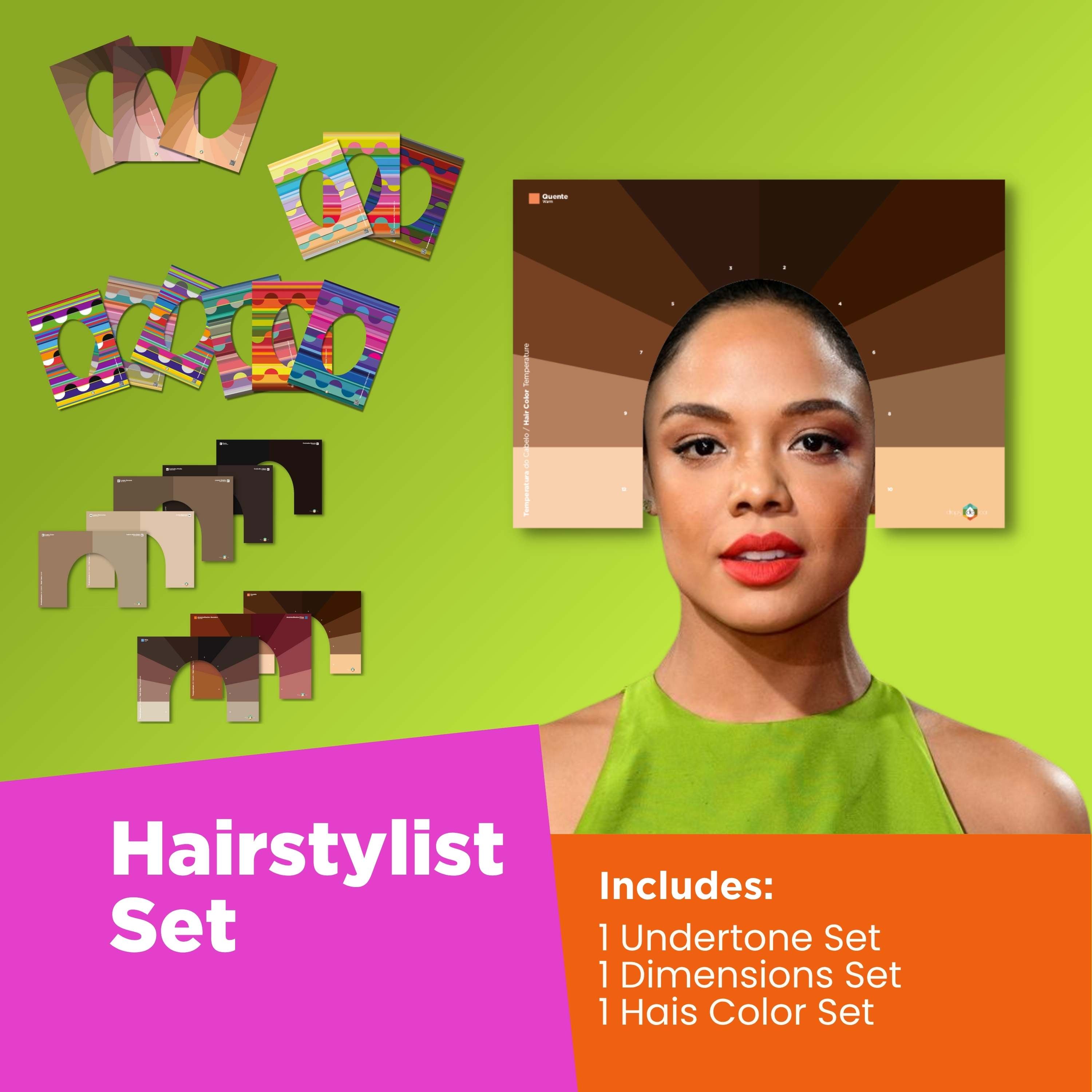 Color Analysis Tools Hairstylist Color Analysis Set | color analysis tools | Drops de Cor