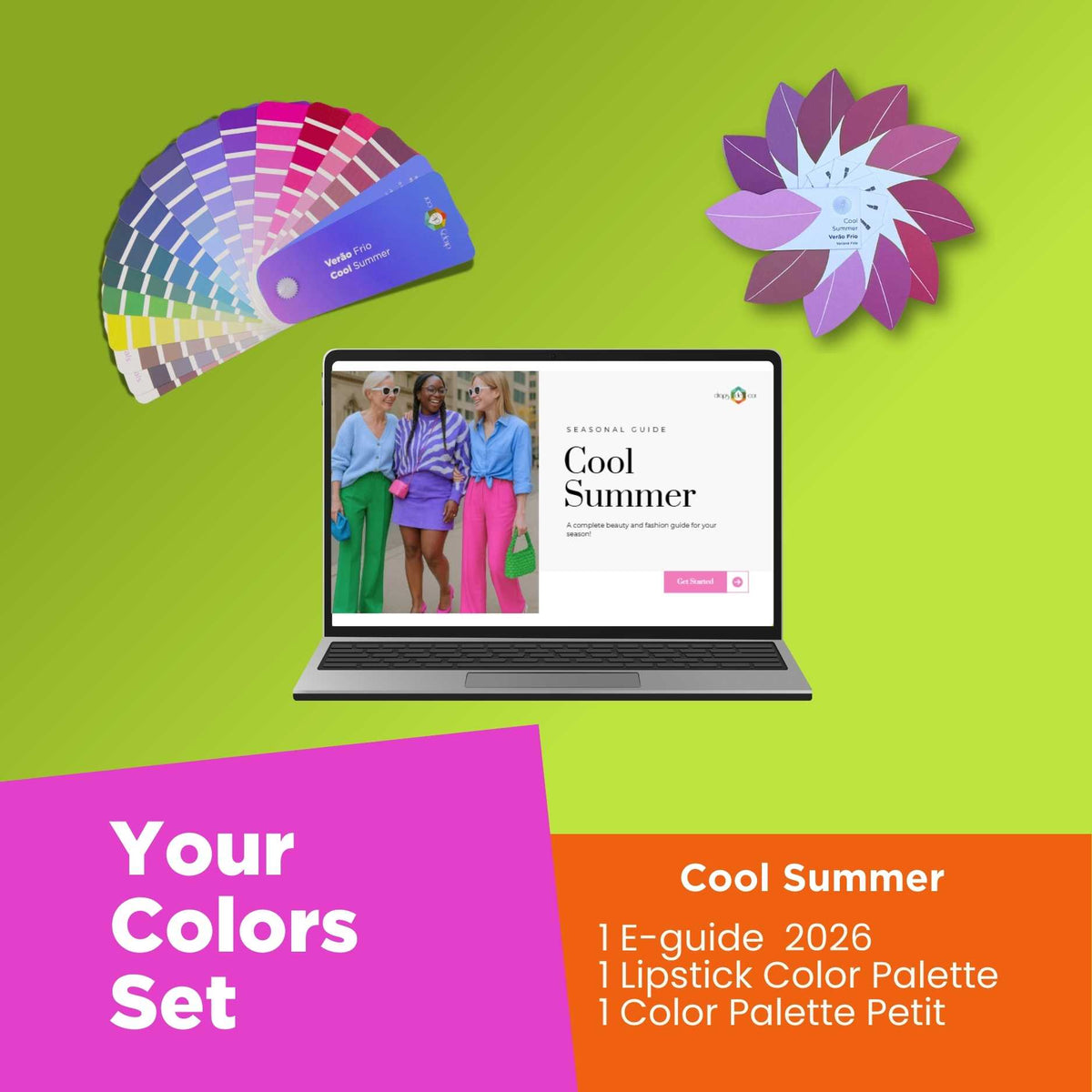 Tu conjunto de colores - Verano fresco
