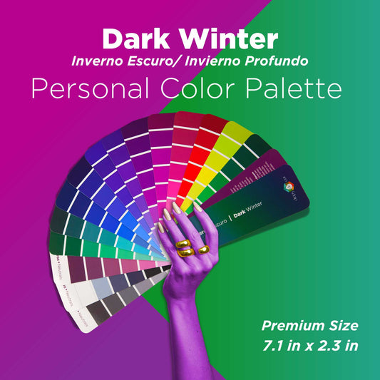 Seasonal Color Analysis Palette Premium  - Dark Winter