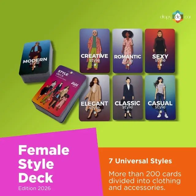 Style Deck new edition, female, 7 universal styles