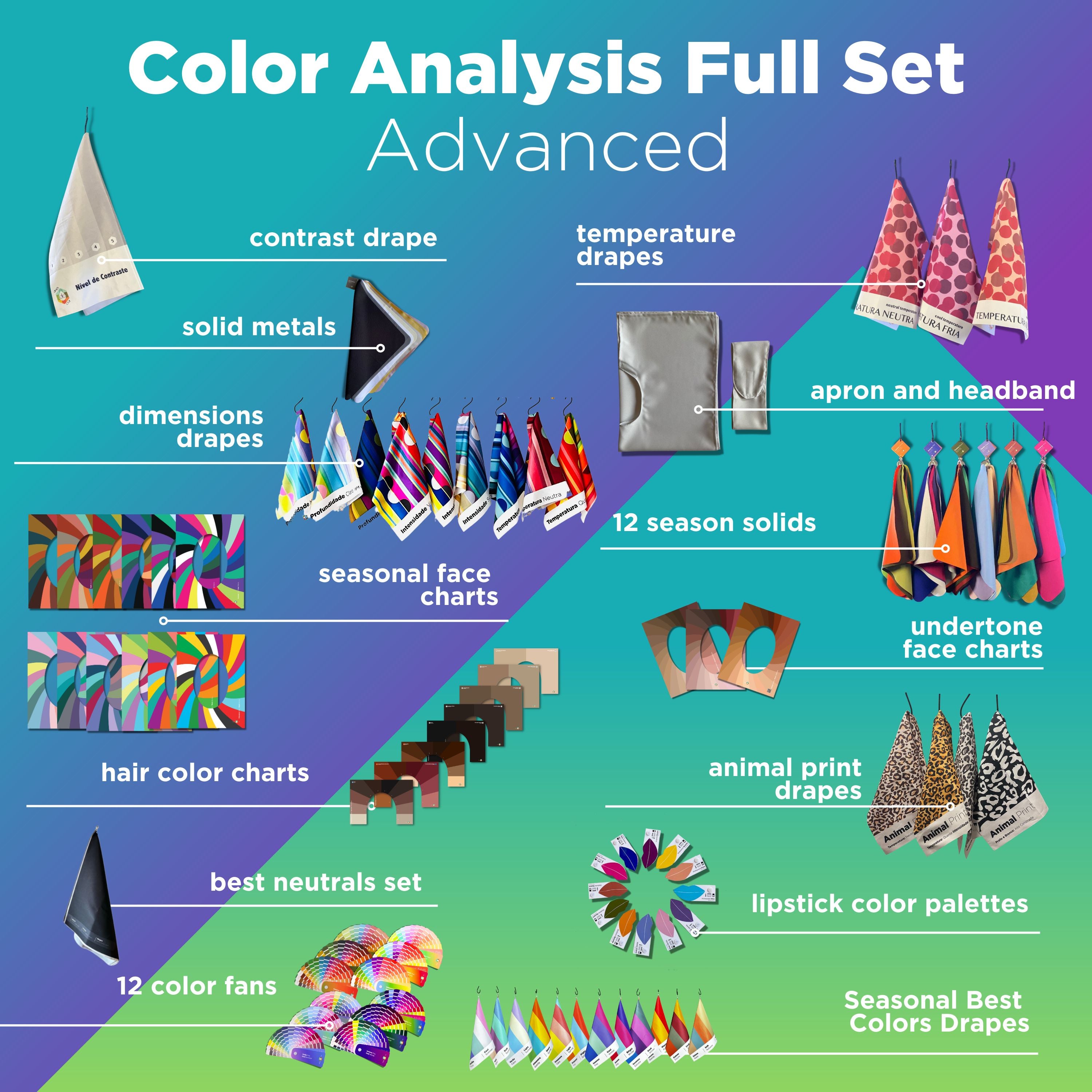 Home of Color Analysis | Drops de Cor